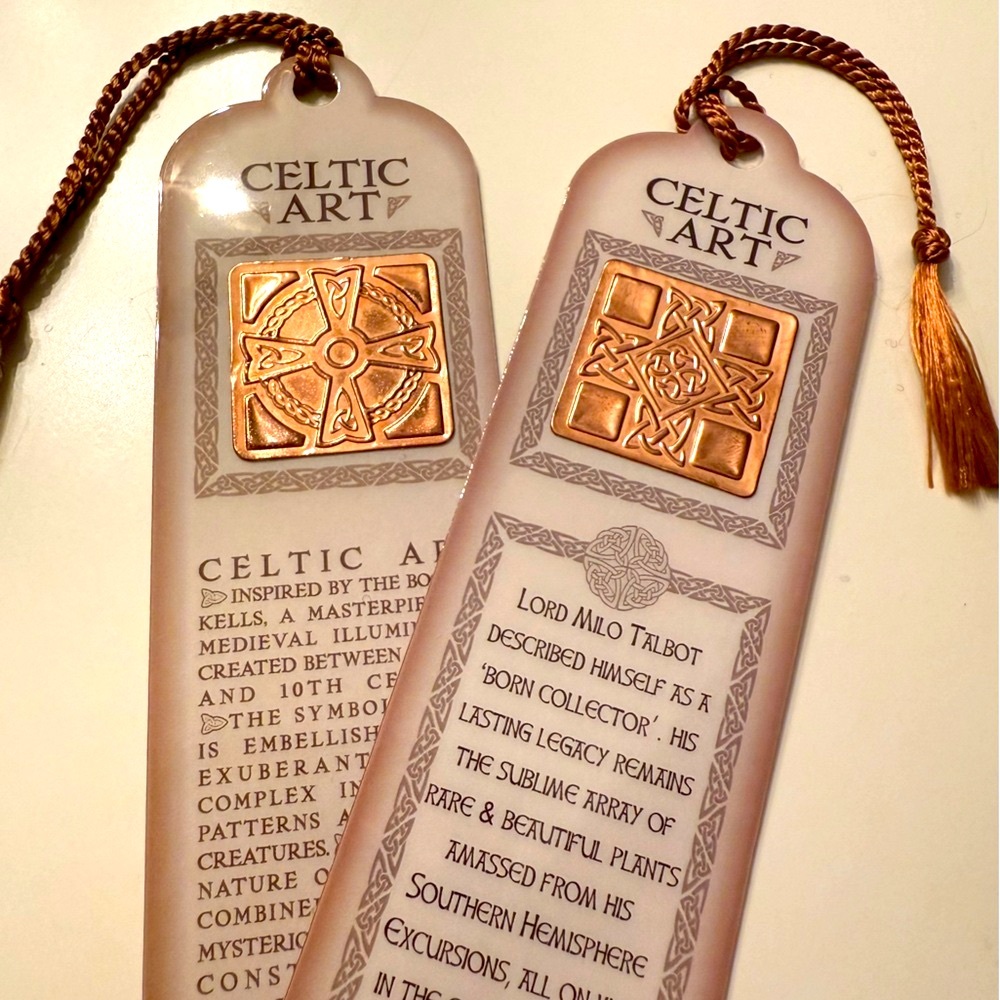 Celtic Copper Bookmarks St Patrick’s Cathedral & Malahide Castle Dublin